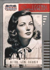 Gene Tierney-2015 Panini Americana Screen Legends #5