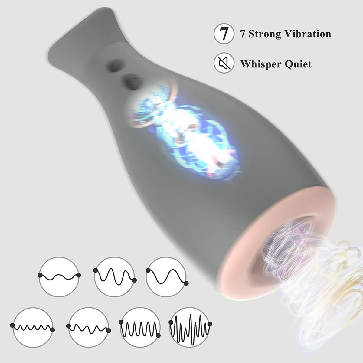 Fully-Male-Masturbator-Automatic-Sucking-Pussy-Cup-Stroker-For-Men-Adult- Sex-Toy