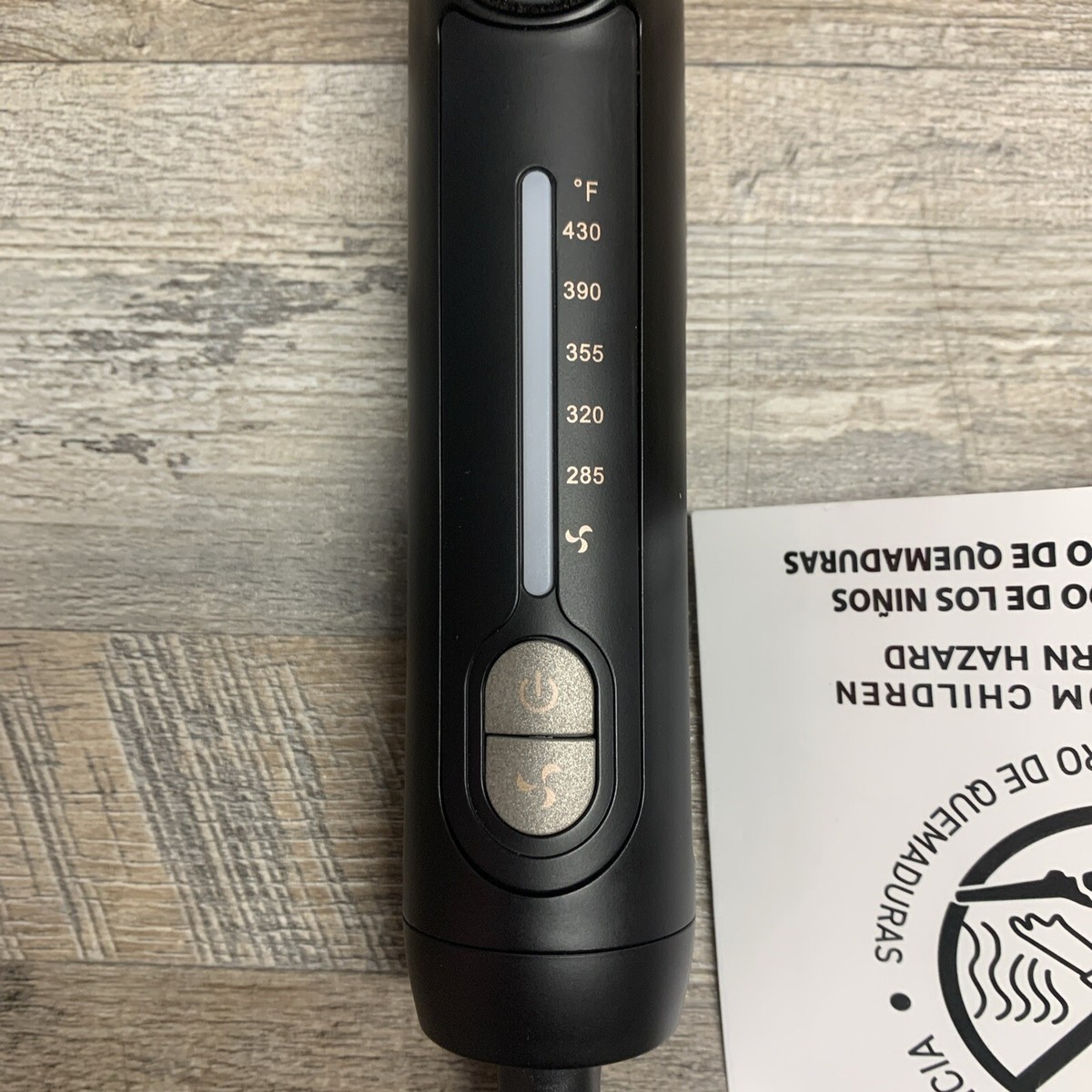 Visage Cool Air Dual Styler Model 699 Blush Black Flat Iron  display picture 2