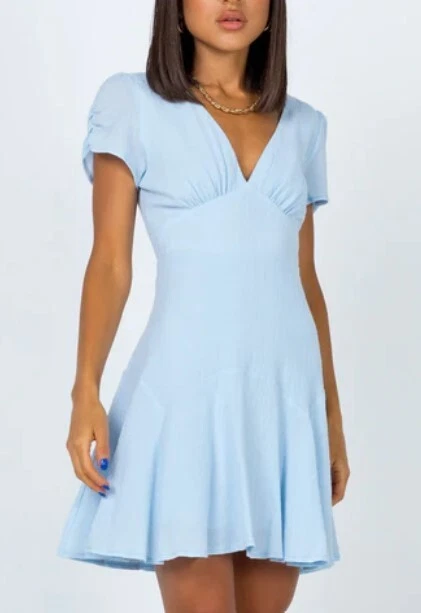 Princess polly hotsell light blue dress