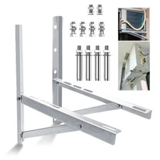 2x Wall Mounting Bracket for Mini Split Air Conditioner Outdoor Stainless Steel