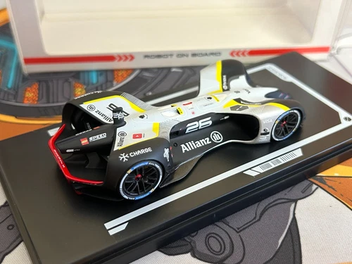 ROBORACE 1/43 Resin Robot On Board Electric Driverless Car Competition Model Car - Picture 21 of 57
