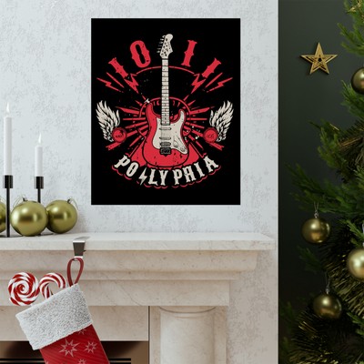 Polyphia Vintage Retro Style Matte Vertical Poster - Polyphia Band Lover