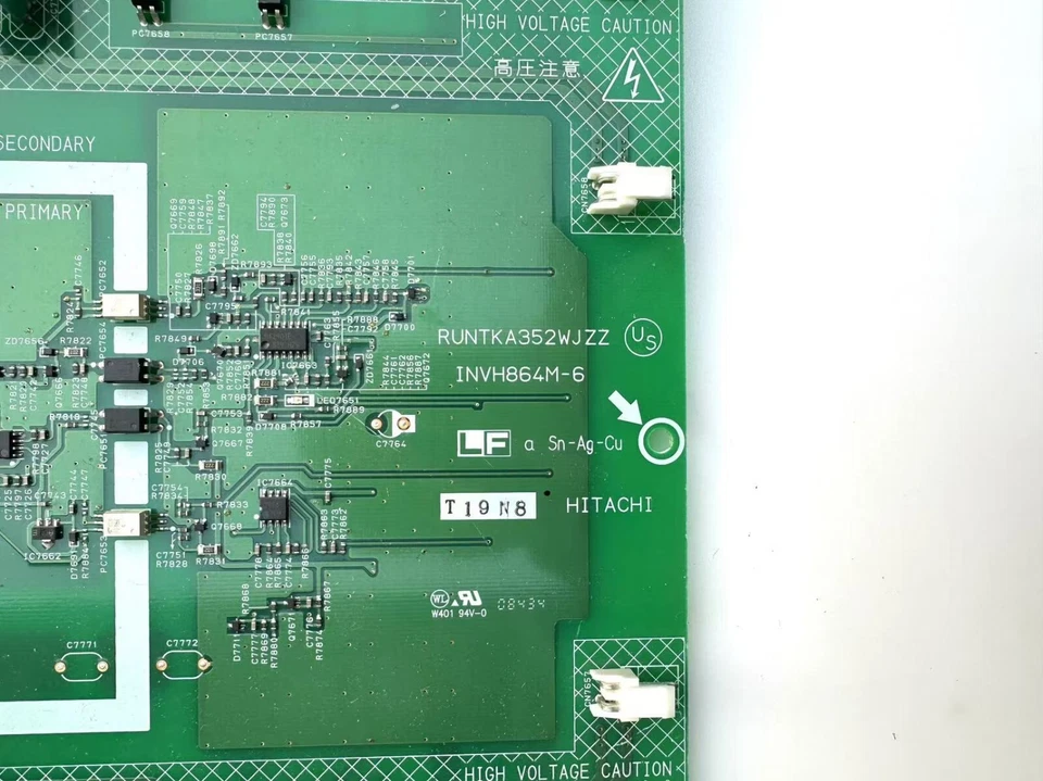 INVH864M-6  RUNTKA352WJZZ  sharp inverter board - Image 2 of 2