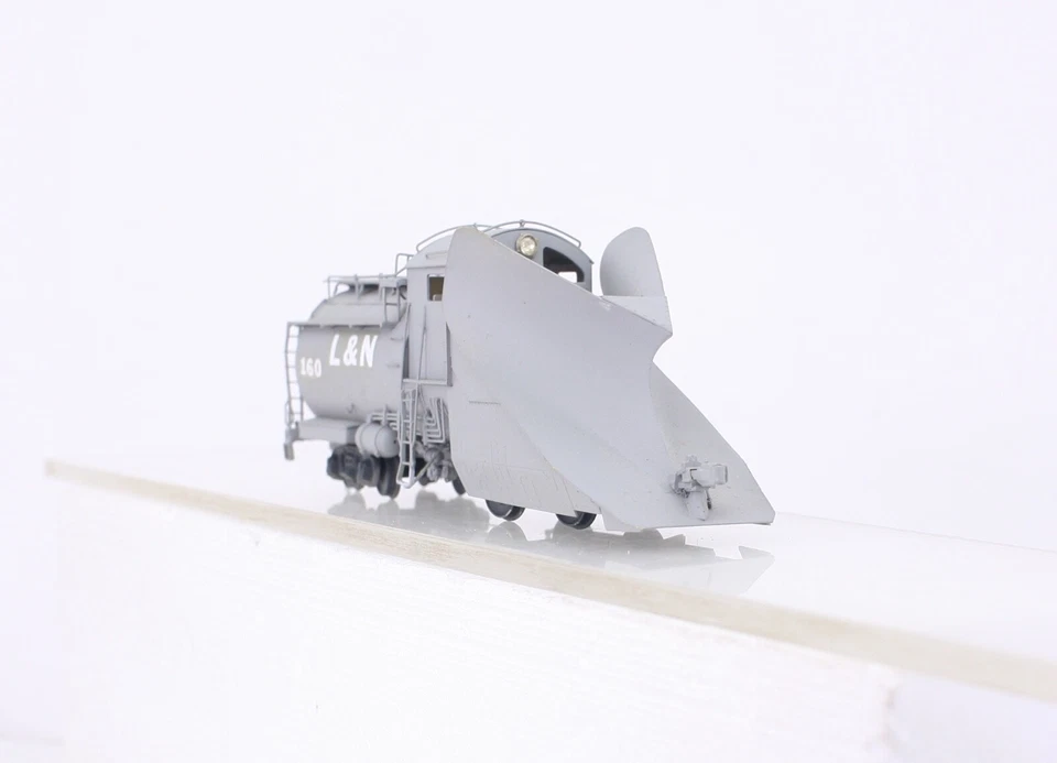 HO Brass Overland Models Union Pacific Single Track Snow Plow #900005 OMI-1300 - Image 3 of 4