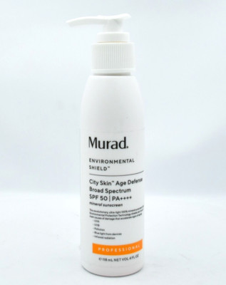 Murad City Skin Age Defense SPF 50 Mineral Sunscreen 4 fl oz/118ml