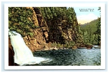 Linville Falls Blue Ridge Parkway Western NC Postcard