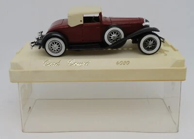 SOLIDO AGE D'OR FRANCE 1982 #4080b CORD L29 1930/31 CABRIOLET SPIDER BORDEAUX - Photo 1/4