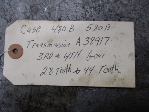 Case 480B Backhoe Transmission 3rd & 4th Gear A38917 Tractor - Picture 2 of 9