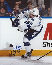 Cory Conacher Signed 8x10 Photo Tampa Bay Lightning Autographed COA B
