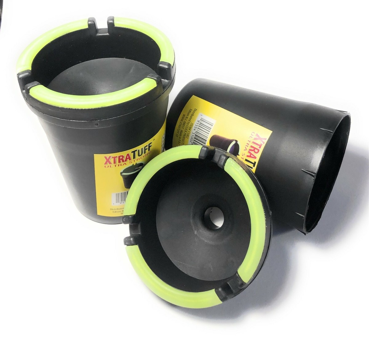 2 Cigarette Car Ashtray Stub out Self Extinguishing Car Auto Cup for Holder