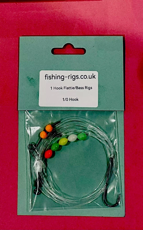 Winter Sea Fishing Rig Pack 20 Rigs In Total 10 X 1 Hook And 10 X 2 X Hook. - Image 3 of 4