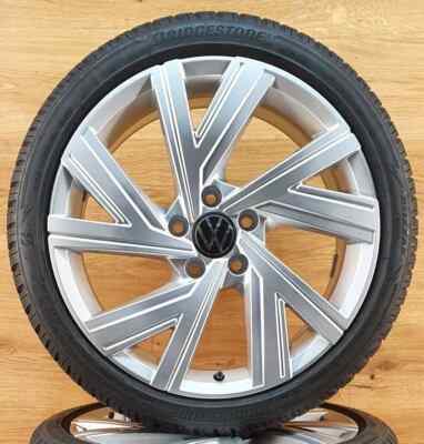 4x Original VW Golf 8 GTE GTI R GTD Winterräder 18 Zoll Bergamo 5H0601025AB