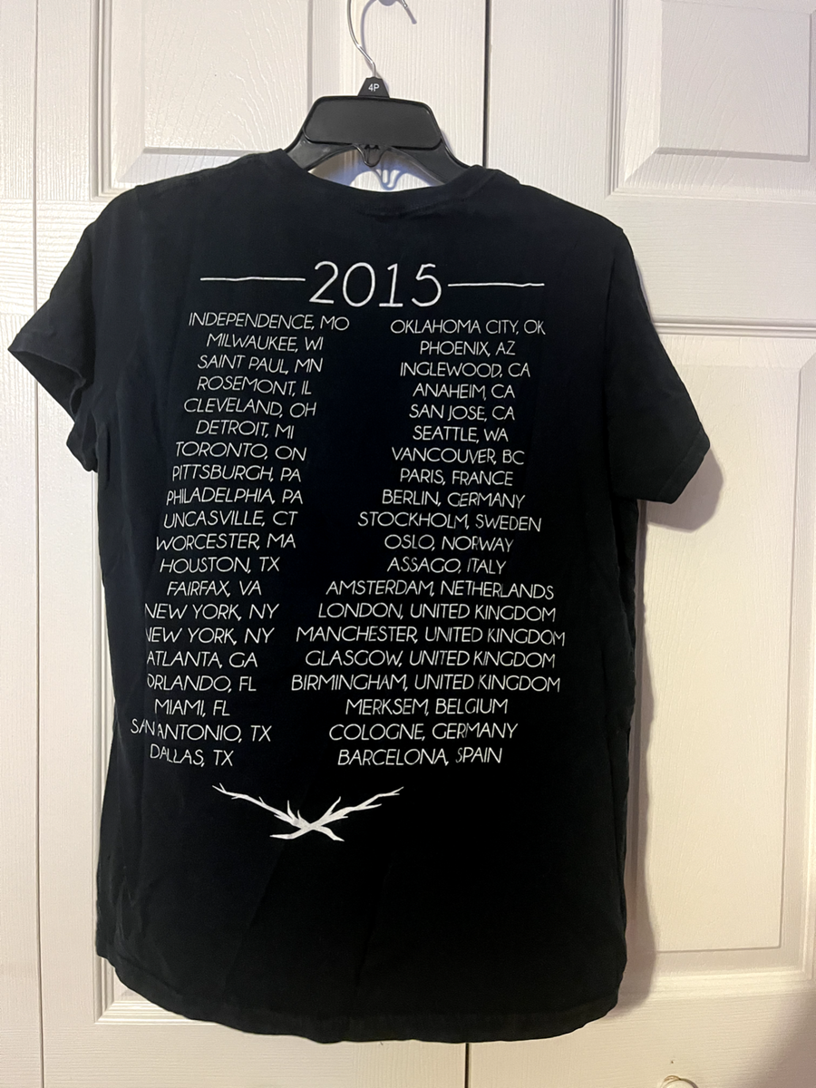 Ariana Grande The Honeymoon Tour 2015 T-shirt Size Medium P/O | eBay
