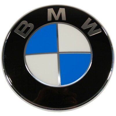 ORIGINAL BMW Emblem Logo Motorhaube Heckklappe Ø 82 mm 51148132375