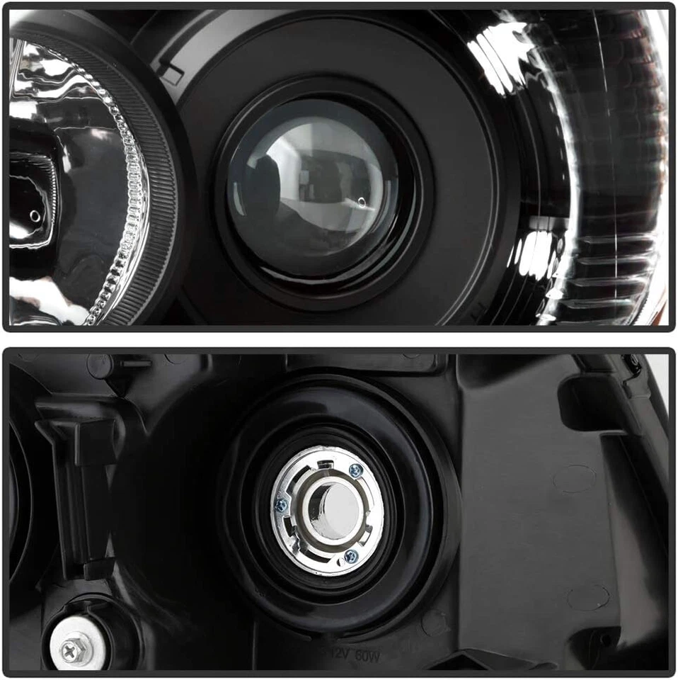 For 2006-2009 Toyota 4Runner 4-Runner BLACK Headlights Replacement Headlamps - Image 4 of 4