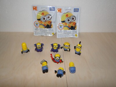 Mega Bloks Despicable Me Minifigure Vampire MINION Lot Blind Bag Parts Pieces