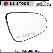 Mirror Glass For 2012-2017 Toyota Camry Passenger Side Chrome Convex Glass
