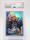 TOM BRADY 2010 TOPPS CHROME FOOTBALL REFRACTOR PATRIOTS PSA 9 Q5690