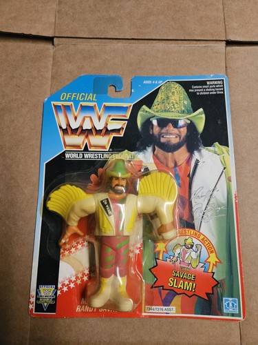 Sealed WWE WWF Hasbro Series 5 Macho Man Randy Sav...