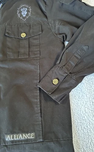 Jinx-World Of Warcraft Alliance Men’s Transition Jacket, Black Medium image 10