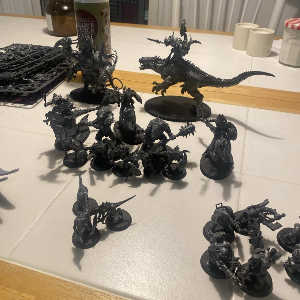 Warhammer AoS Lot Seraphon And Orks 3000pts of models - Image 4 of 4