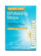 Lumineux Teeth Whitening Strips Enamel Safe Peroxide Free Lemon Flavor