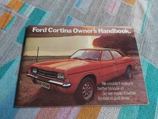 Ford Cortina Mk 3 Facelift 1973 Owners Handbook Manual VGC FREE POST 2000 E GXL