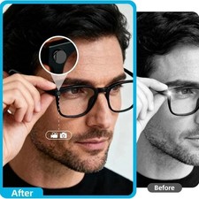 LED Light Blocker Cover for Ray-Ban Meta & Oakley HSTN Smart Glasses – Black