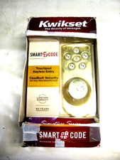NIB Kwikset Touchpad Keyless Entry Smart Code Deadbolt Door Lock