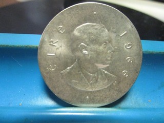 1966 _ Ireland Ten Shilli9ngs .833 Silver UNC (R 11K)