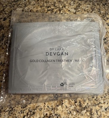 Pack of 3 - Dr. Lara Devgan NEW Gold Infused Collagen Treatment Masks