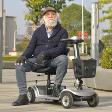 4 Wheel Mobility Scooter Suitable For Seniors With Disabilities Max Load 265 IBS