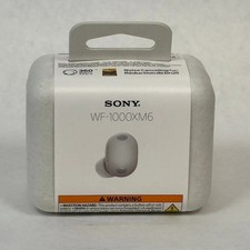 New Sony WF-1000XM6 Noise Cancelling Wireless Earbuds White
