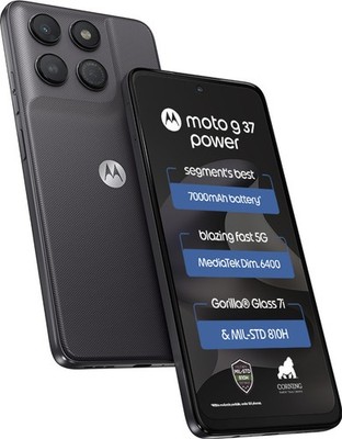 MOTOROLA g37 power (Impenetrable 128 GB 8 GB RAM) Dimensity 6400 Global Version.