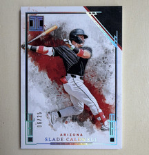 Panini Impeccable 2025 Slade Caldwell Diamondbacks Holo Silver #80 /25 RC