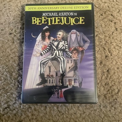 Beetlejuice (20th Anniversary Deluxe Edition) DVD Michael Keaton Brand New!