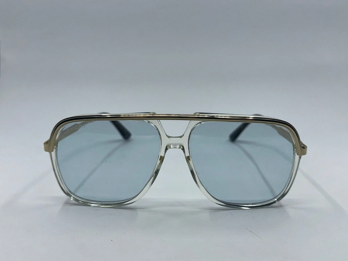 Gucci Aviator Gold Sunglasses for Women for sale | eBay
