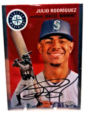 2023 Topps Chrome Platinum Anniversary - #345 Julio Rodriguez