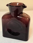 Vintage Blenko Glass 384 - Amethyst - Double Spout Carafe - MCM