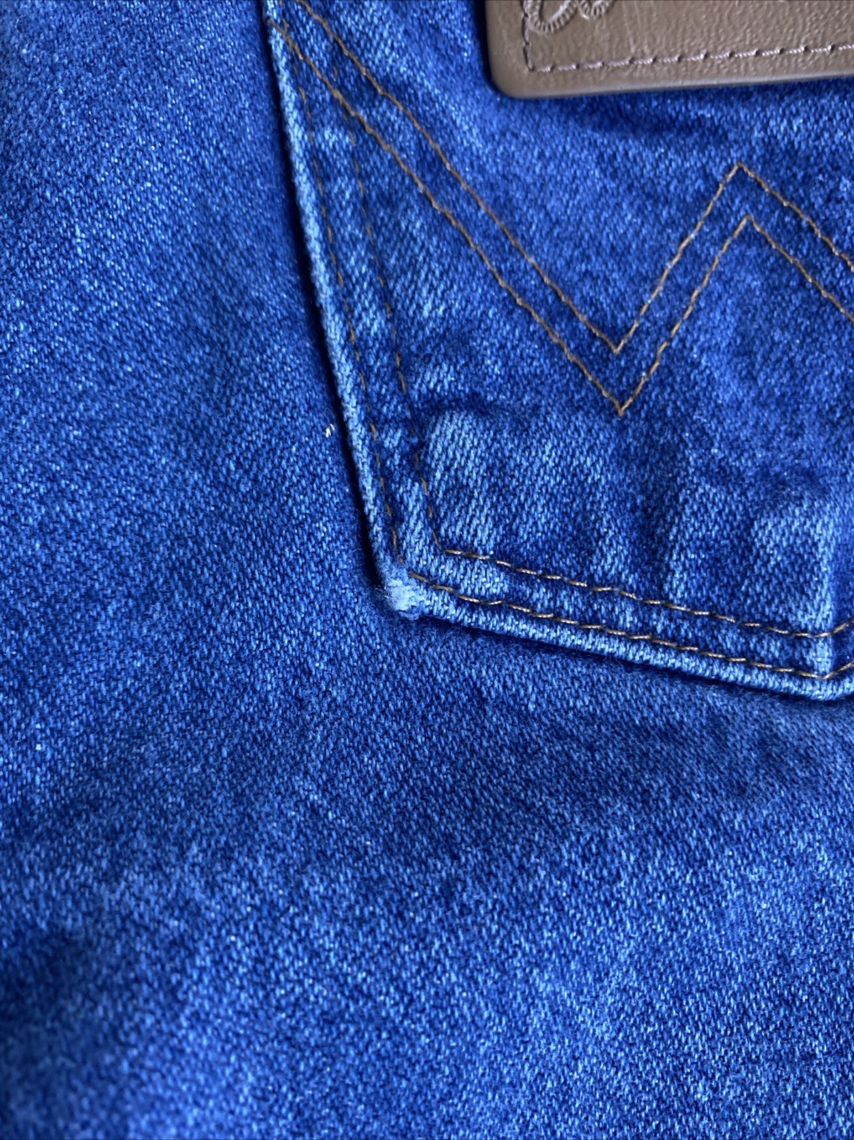 Youth Wrangler 14 Slim Jeans Cowboy cut Original Blue Western thumbnail 3