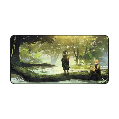 Serene Nature Desk Mat - Gamer Mouse Pad, Office Decor, Eco-Friendly Desk 