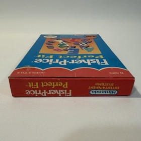 Fisher Price Perfect Fit NES Nintendo Game with Original Box Educational Puzzle