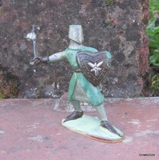GUILBERT MOYEN-AGE / FIGURINE CHEVALIER AVEC MASSE NO STARLUX CLAIRET CYRNOS (2)