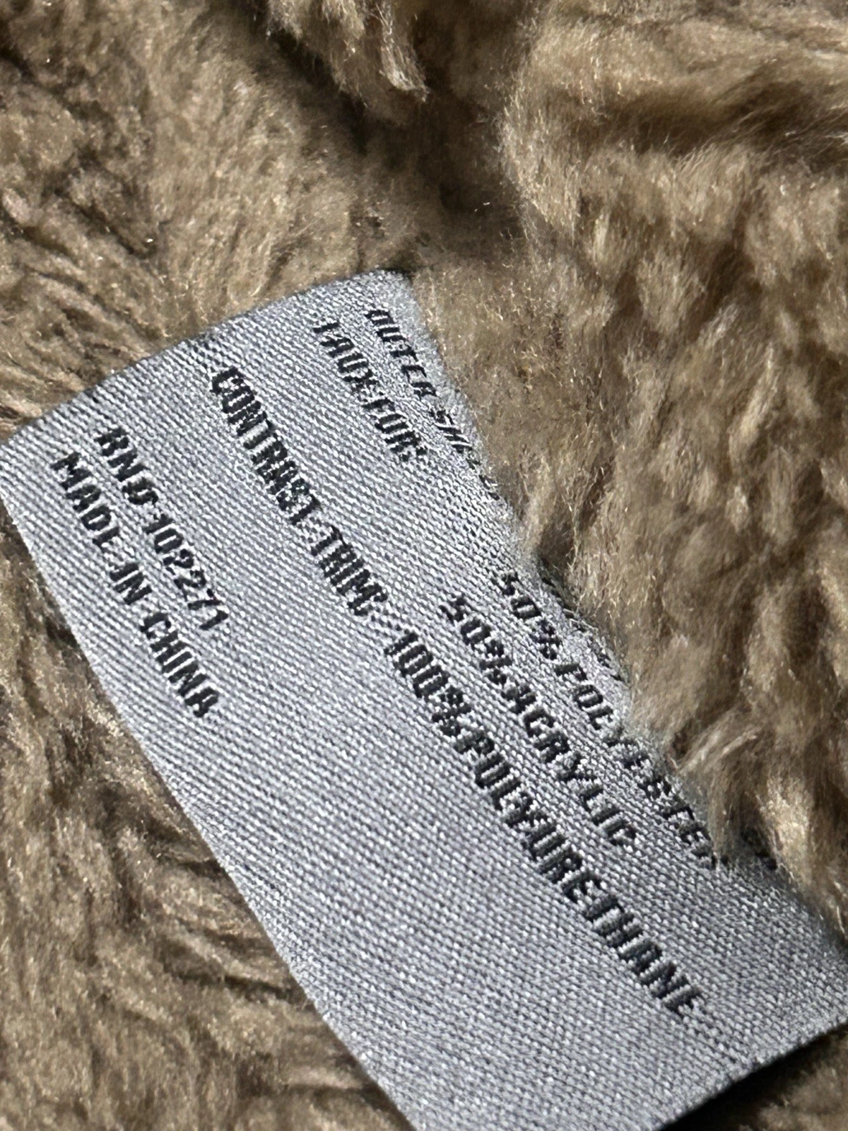 Vintage Johnston & Murphy Faux Suede Vest Men's Size M Sherpa Fleece Lined - product detail image 6