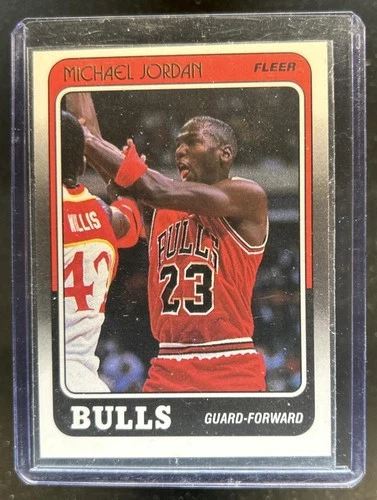 1988-89 Fleer Michael Jordan #17 Bulls