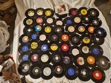 Vintage 45 RPM Vinyl Records Lot 90 Total