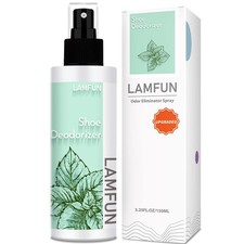 Shoe Odor Eliminator, Natural Shoe Deodorizer Spray for Stinky Sneakers or Sm...