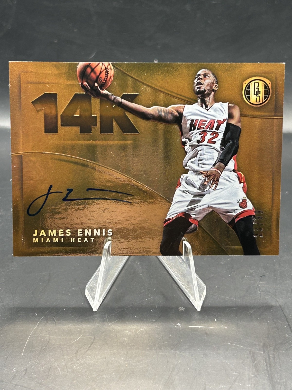 2015-16 Panini Gold Standard - 14k Autographs James Ennis #14K-JE /99 (AU)