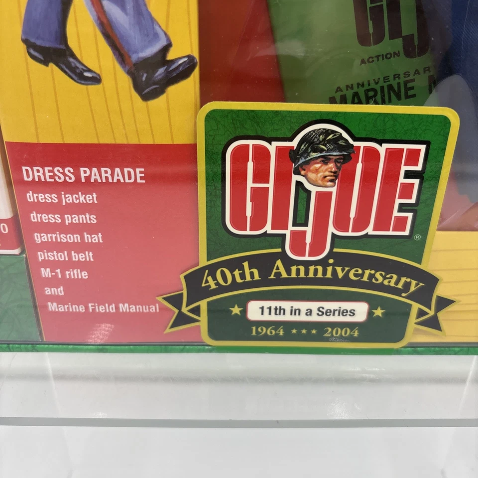 Vestido GI Joe 40º Aniversário Coleção Atemporal 12" Ação Marinha Desfile 11º - Imagem 2 de 4